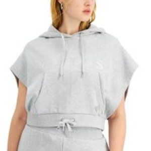 Guess Hooded Dolman Sleeve Sweatshirt